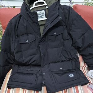 Levi's Black Puffer Jacket